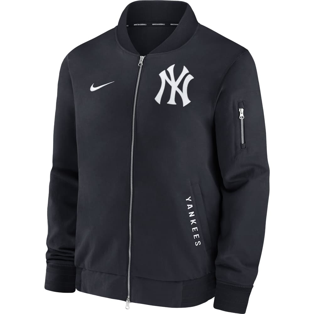 Men's New York Yankees Nike 2025 On-Field Dugout Bomber Jacket