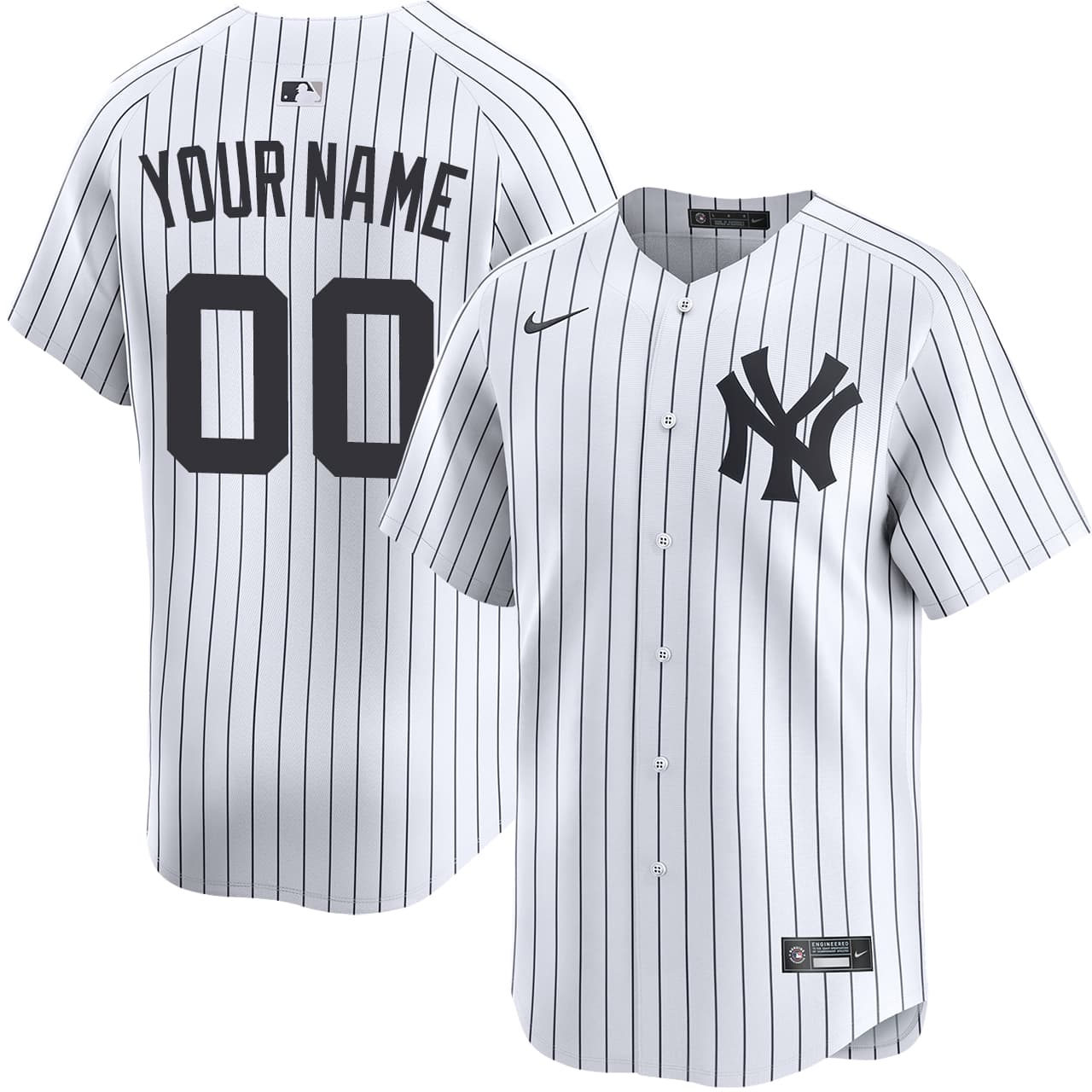 Men's New York Yankees NIKE® Personalized Home Limited Jersey