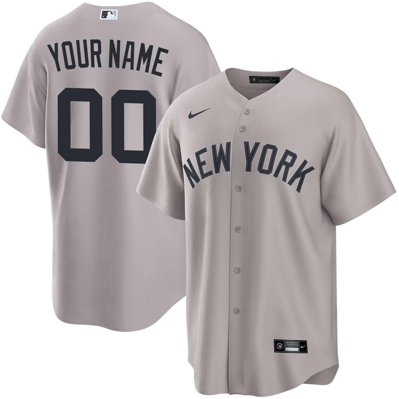 Men's New York Yankees NIKE® Personalized Road Jersey