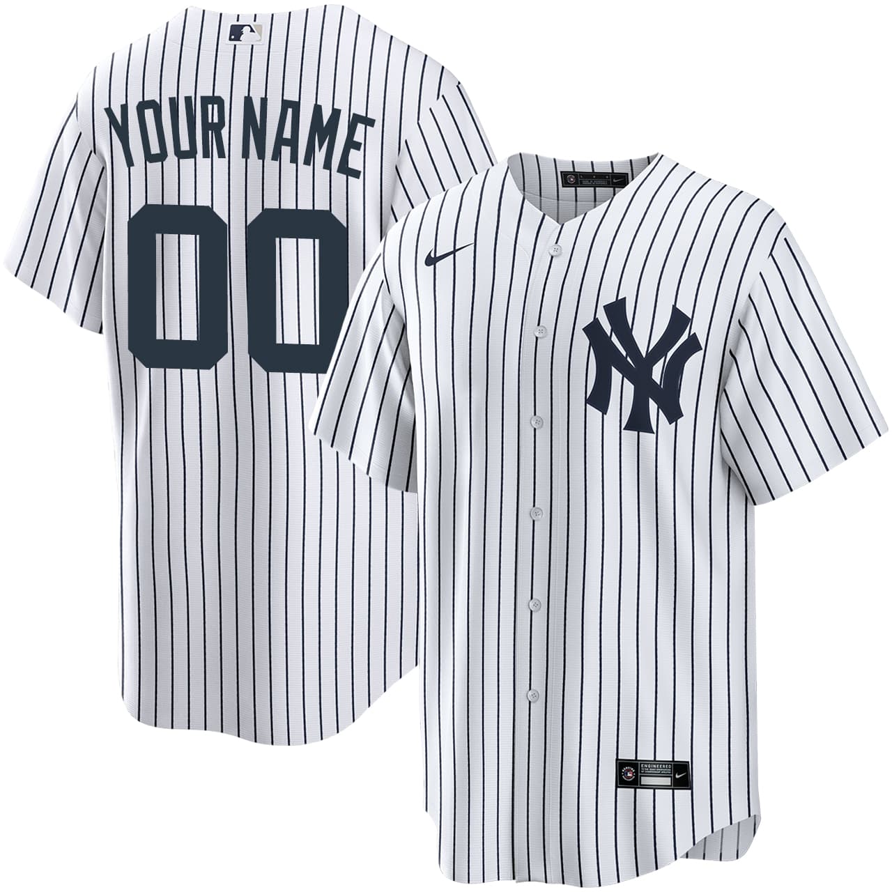 Youth New York Yankees NIKE® Personalized Home Jersey