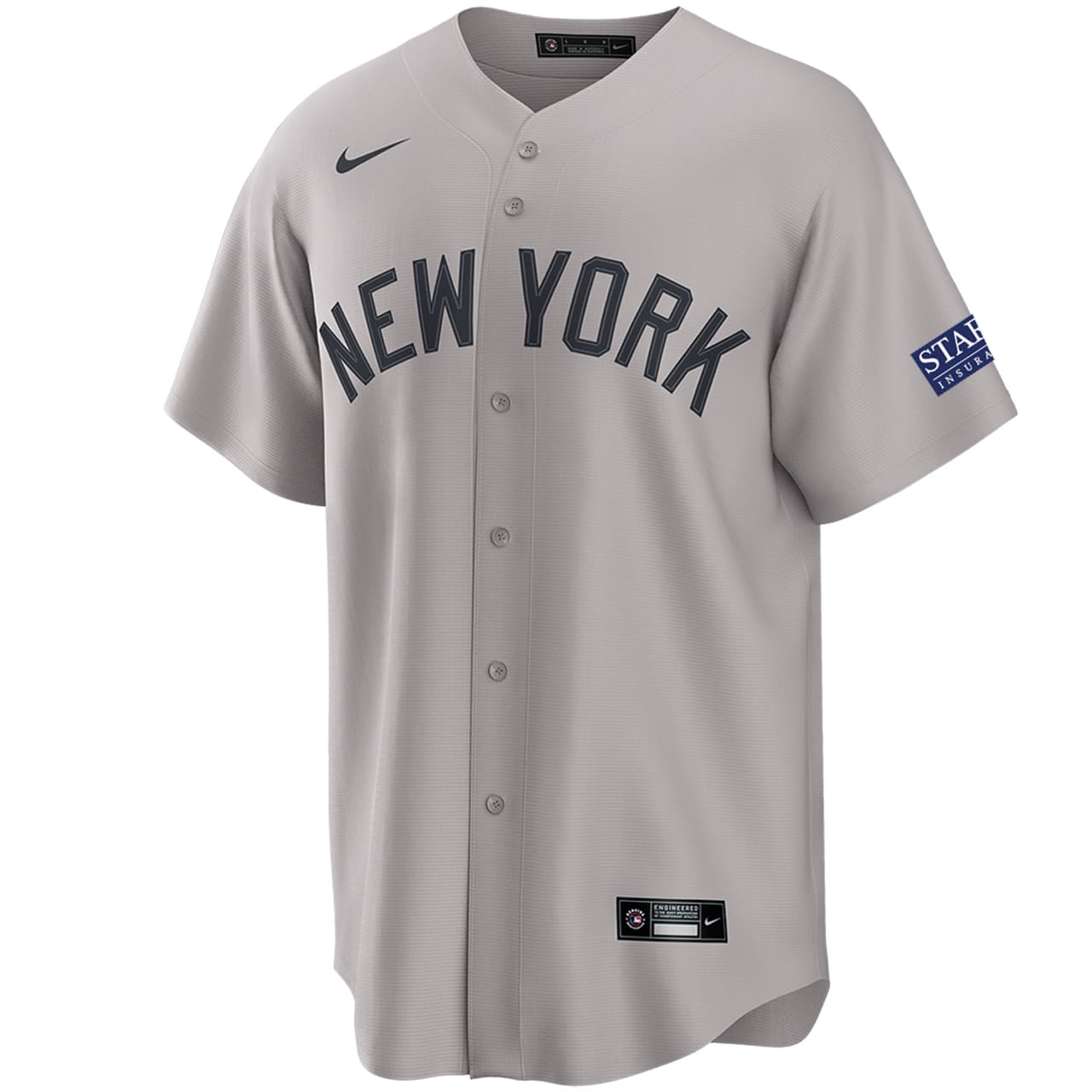 Men's New York Yankees NIKE® Road Starr Patch Jersey