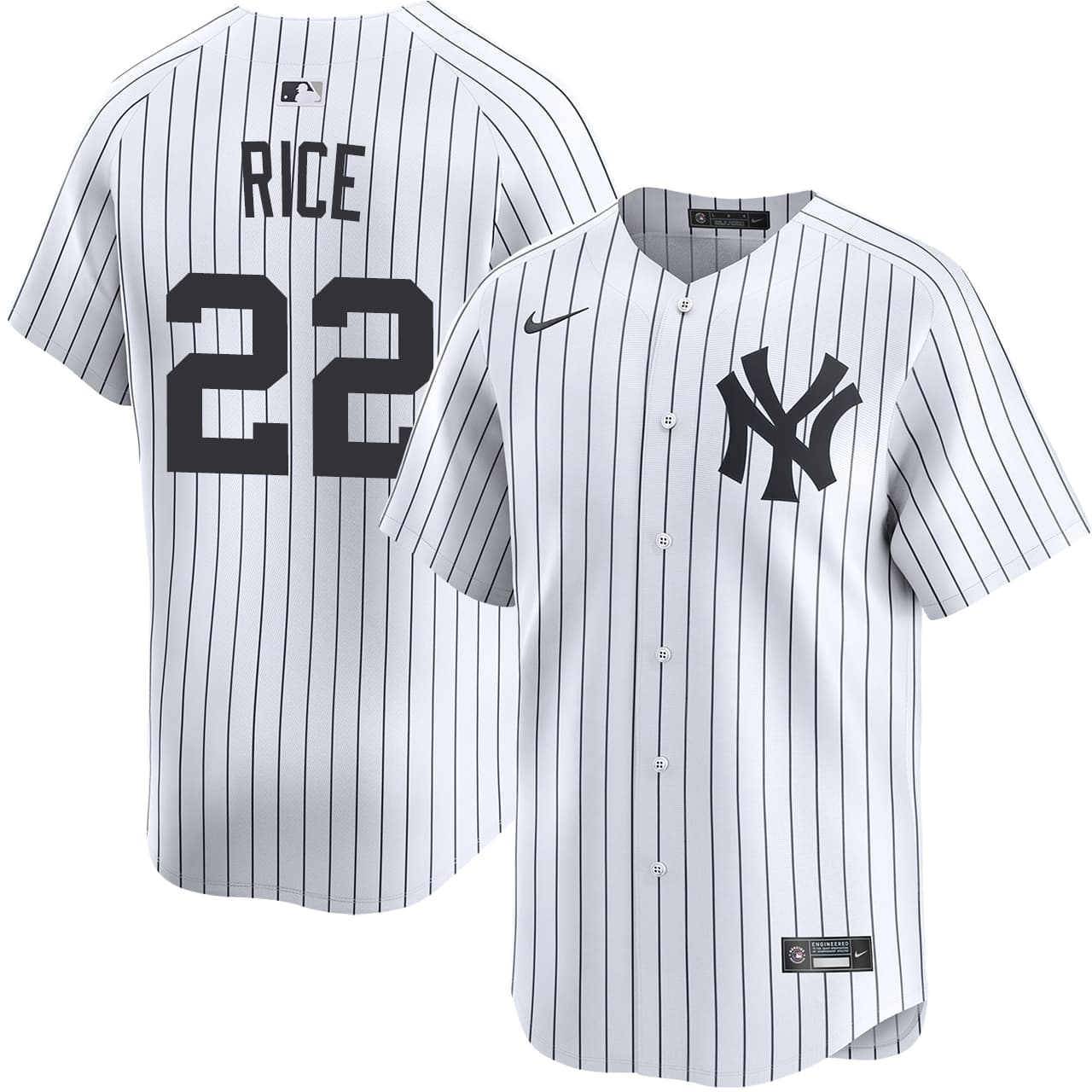 Men's New York Yankees NIKE® Ben Rice Home Limited Jersey