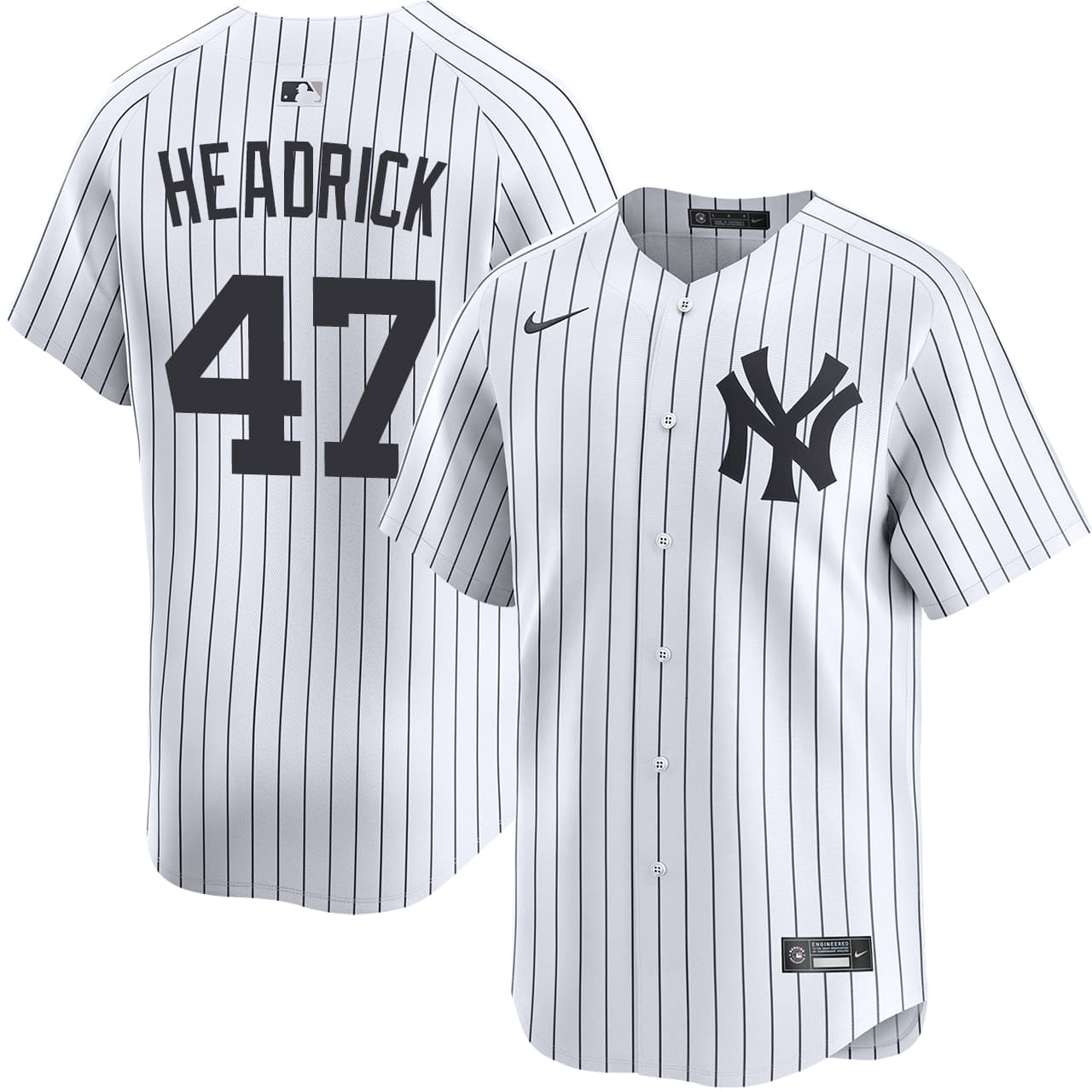 Men's New York Yankees NIKE® Brent Headrick Home Limited Jersey