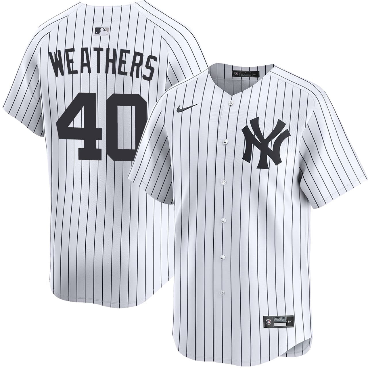 Men's New York Yankees NIKE® Ryan Weathers Home Limited Jersey