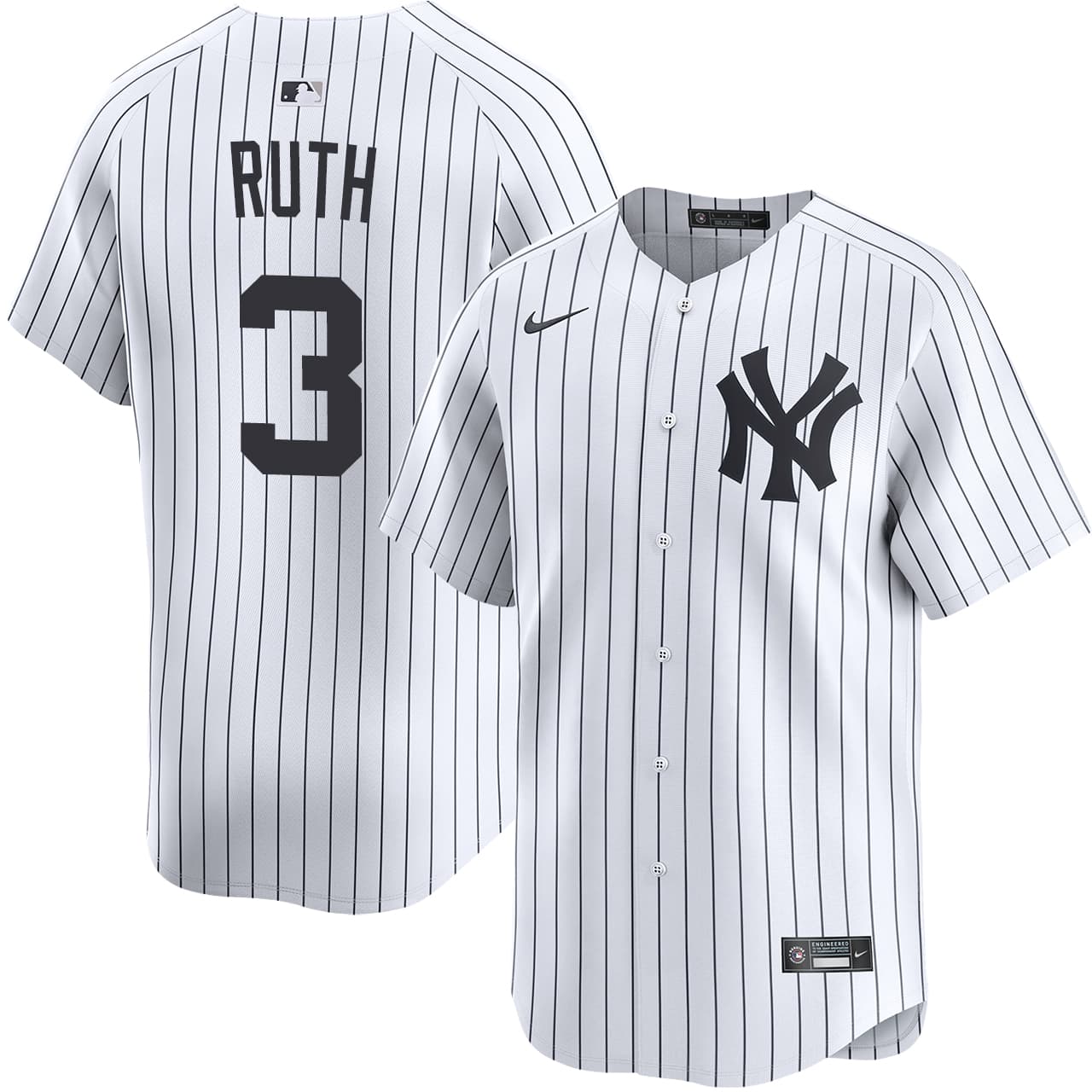 Men's New York Yankees NIKE® Babe Ruth Home Limited Jersey