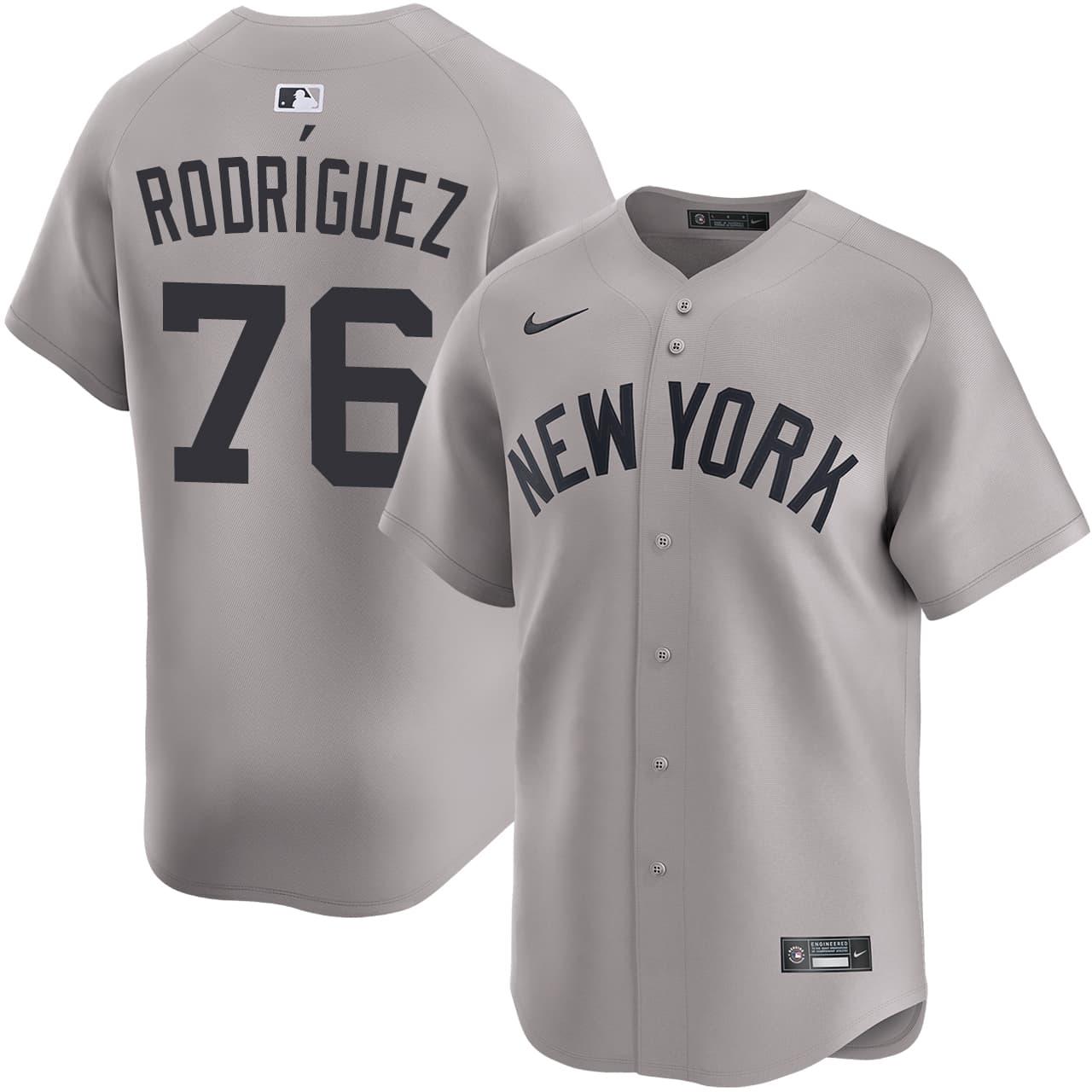 Men's New York Yankees NIKE® Elmer Rodríguez Road Limited Jersey