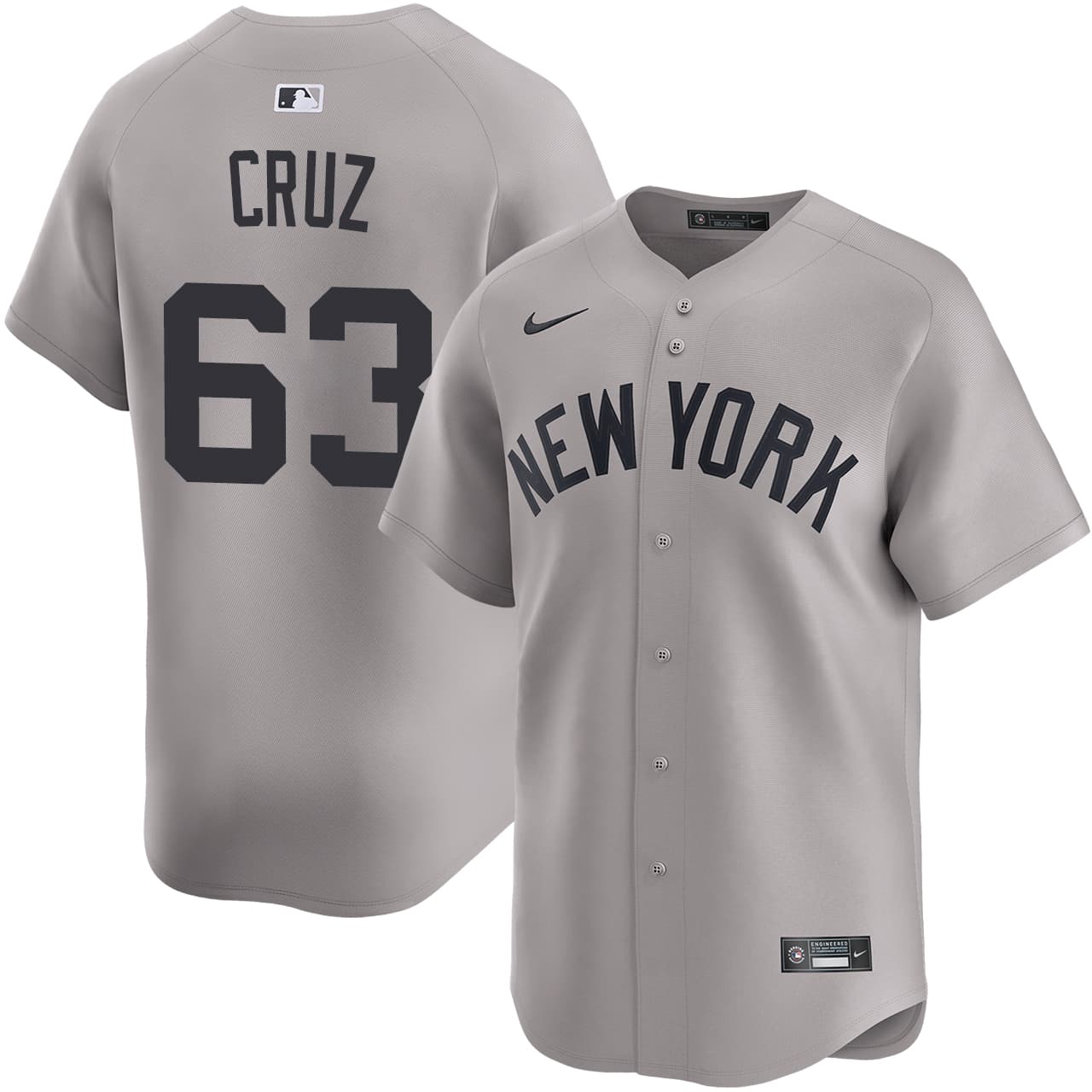 Men's New York Yankees NIKE® Fernando Cruz Road Limited Jersey