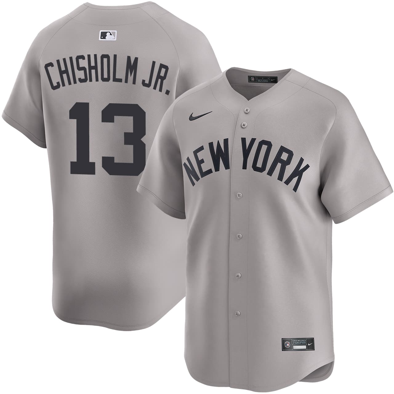 Men's New York Yankees NIKE® Jazz Chisholm Jr. Road Limited Jersey