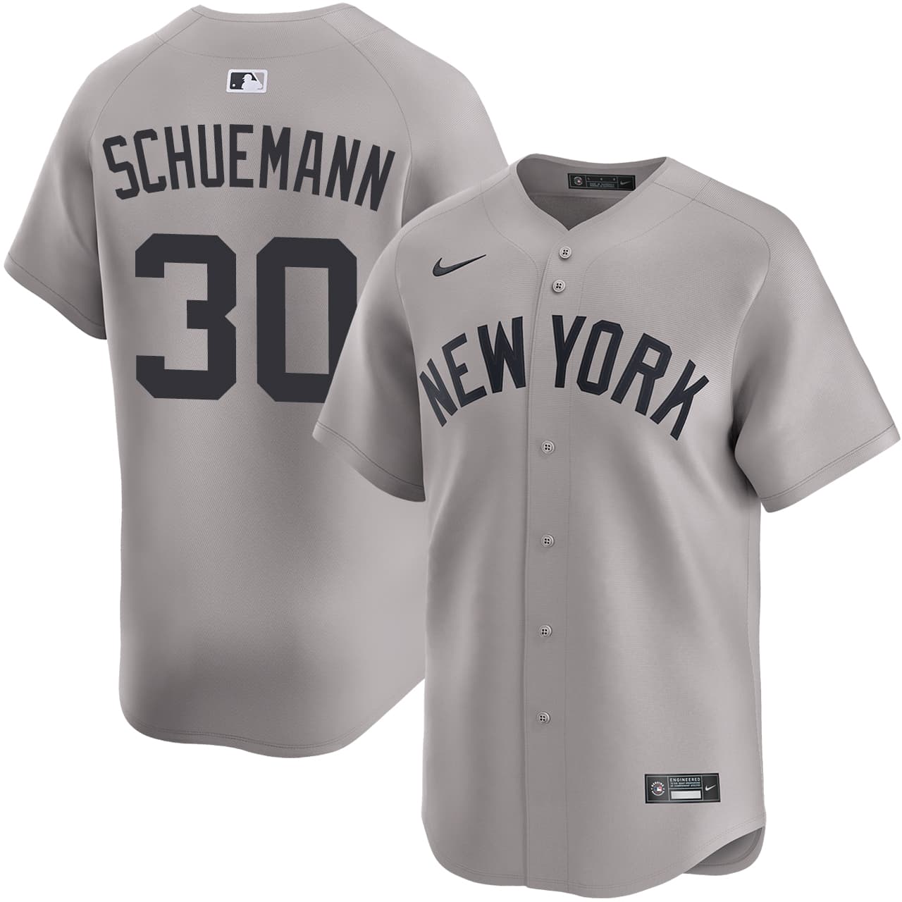 Men's New York Yankees NIKE® Max Schuemann Road Limited Jersey