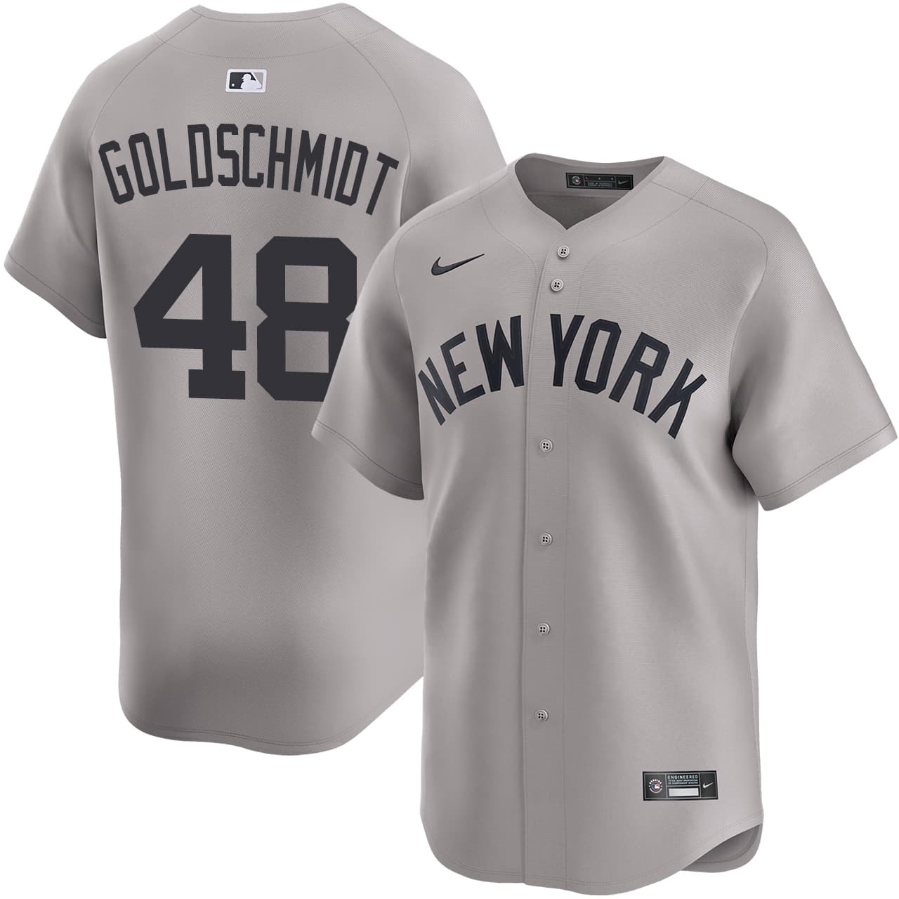 Men's New York Yankees NIKE® Paul Goldschmidt Road Limited Jersey