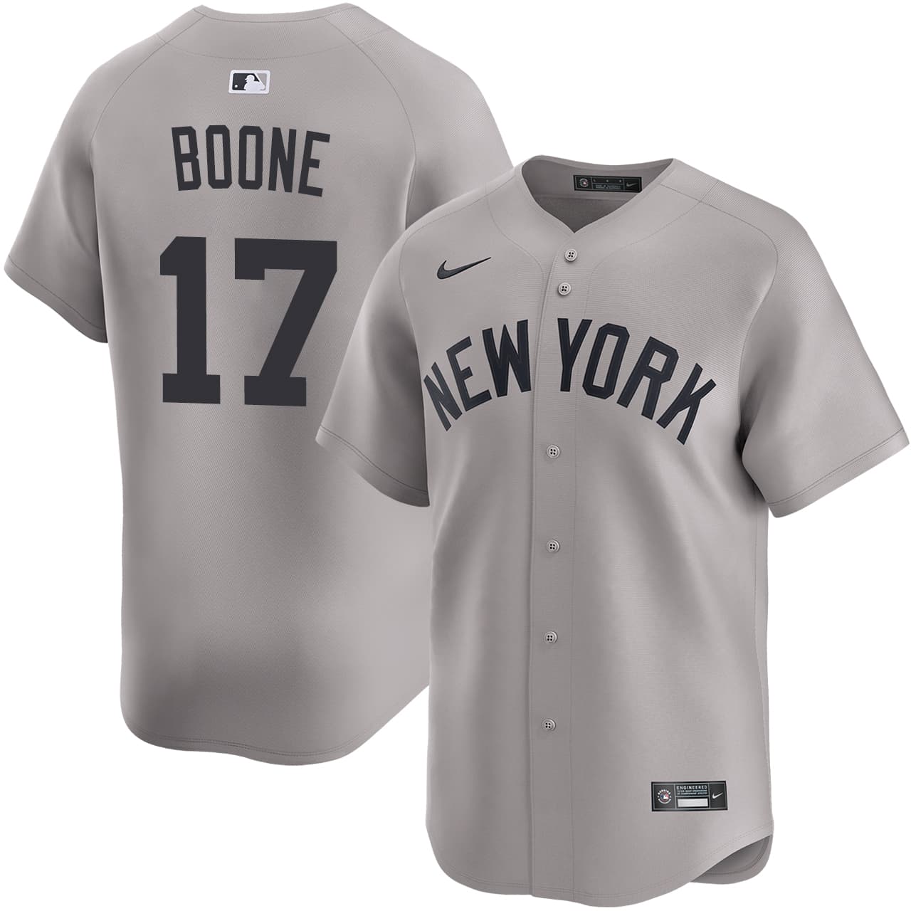 Men's New York Yankees NIKE® Aaron Boone Road Limited Jersey