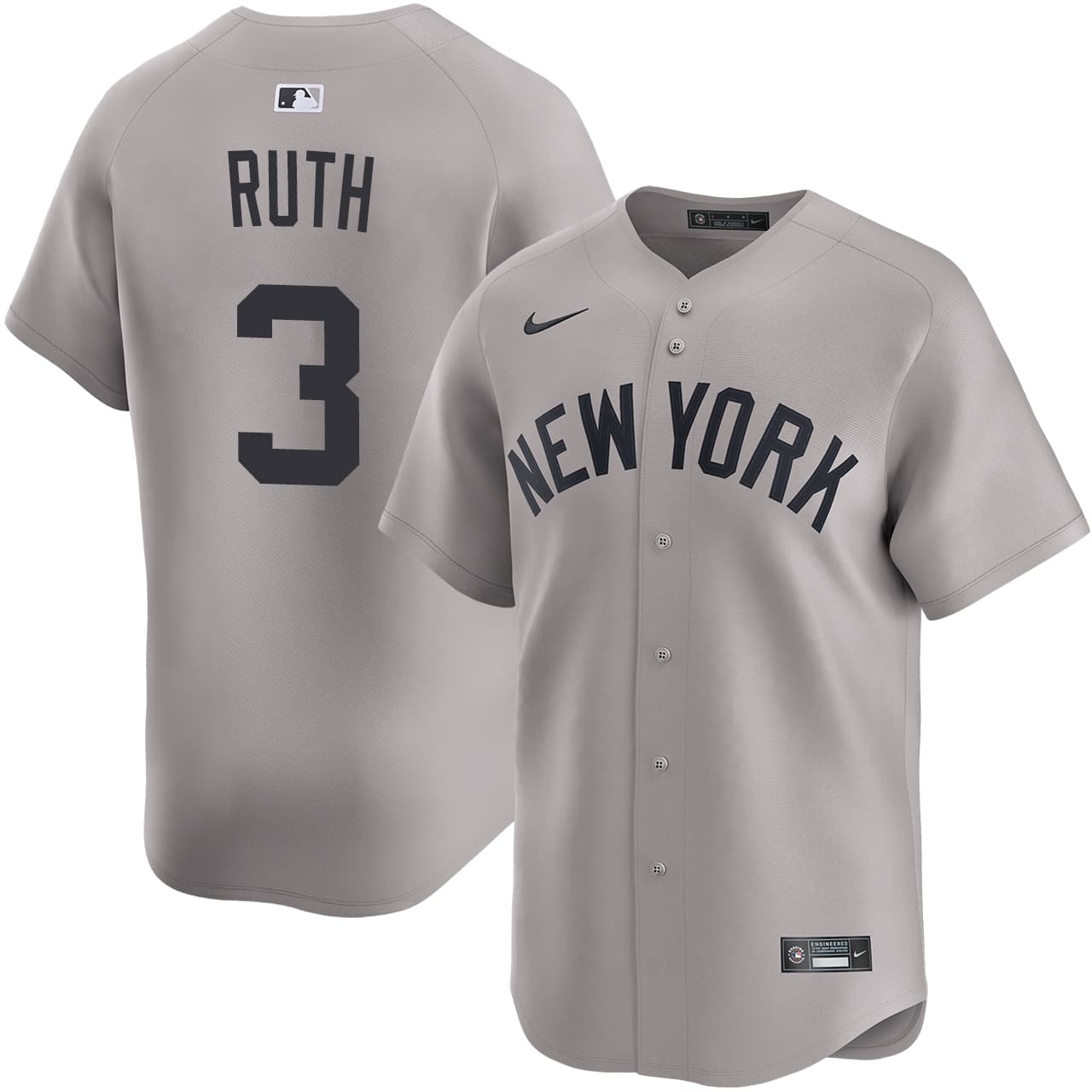 Men's New York Yankees NIKE® Babe Ruth Road Limited Jersey