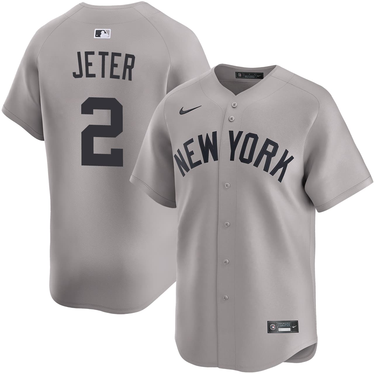 Men's New York Yankees NIKE® Derek Jeter Road Limited Jersey