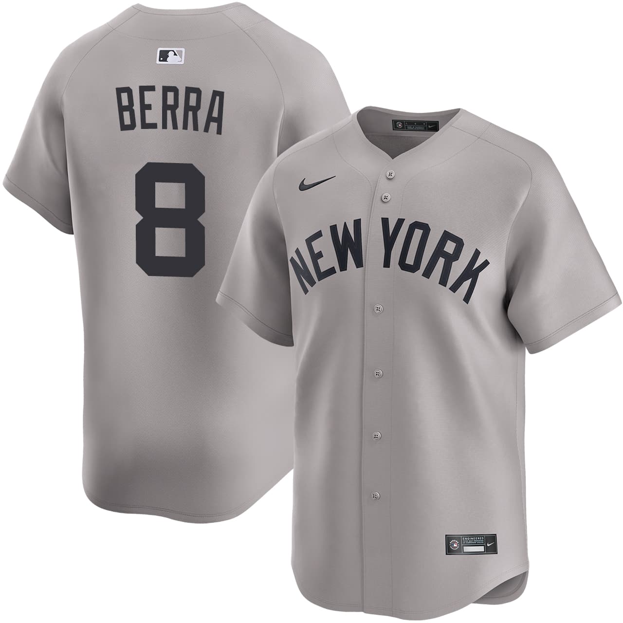 Men's New York Yankees NIKE® Yogi Berra Road Limited Jersey