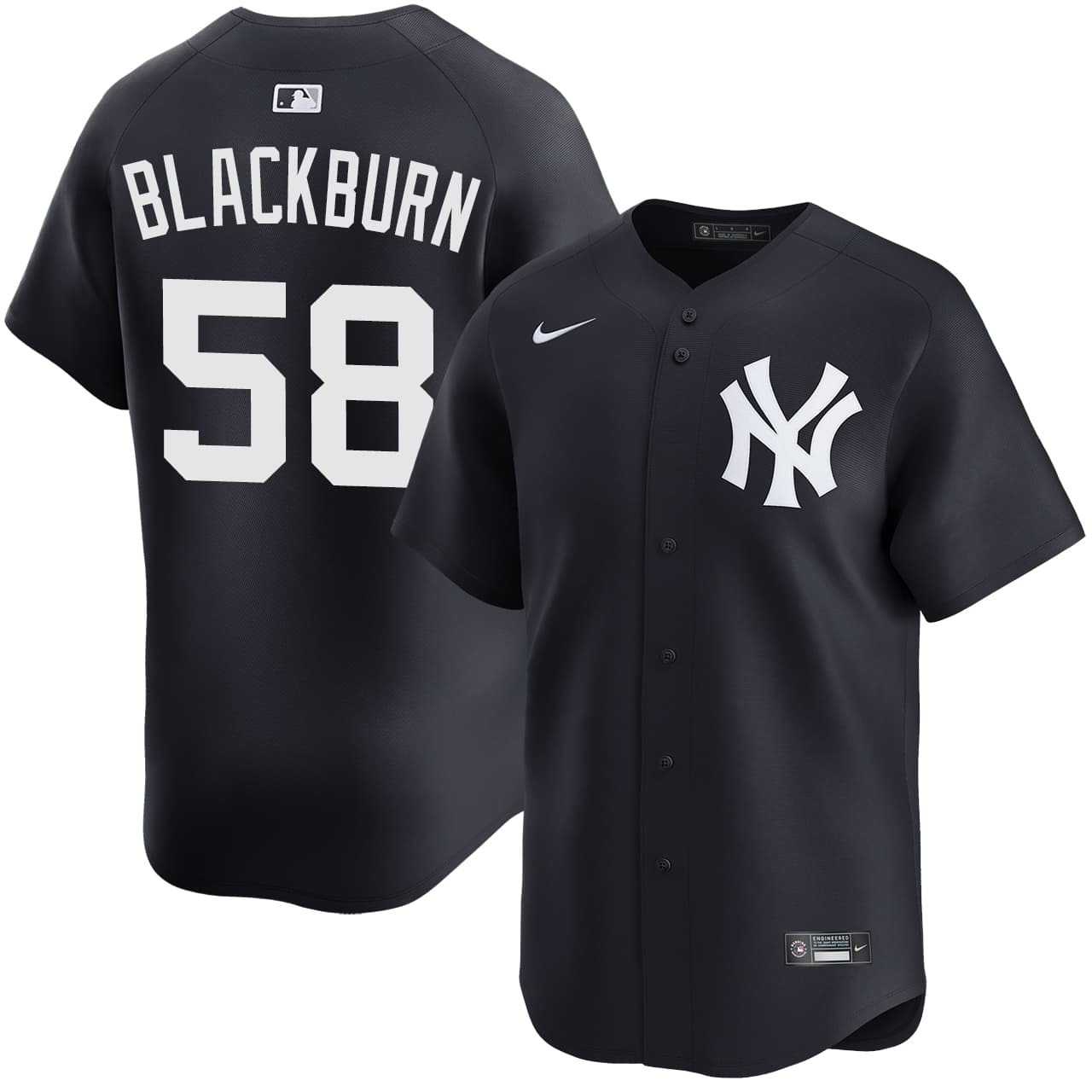 Men's New York Yankees NIKE® Paul Blackburn Alternate Limited Jersey