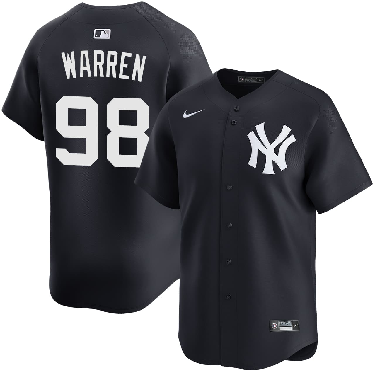 Men's New York Yankees NIKE® Will Warren Alternate Limited Jersey