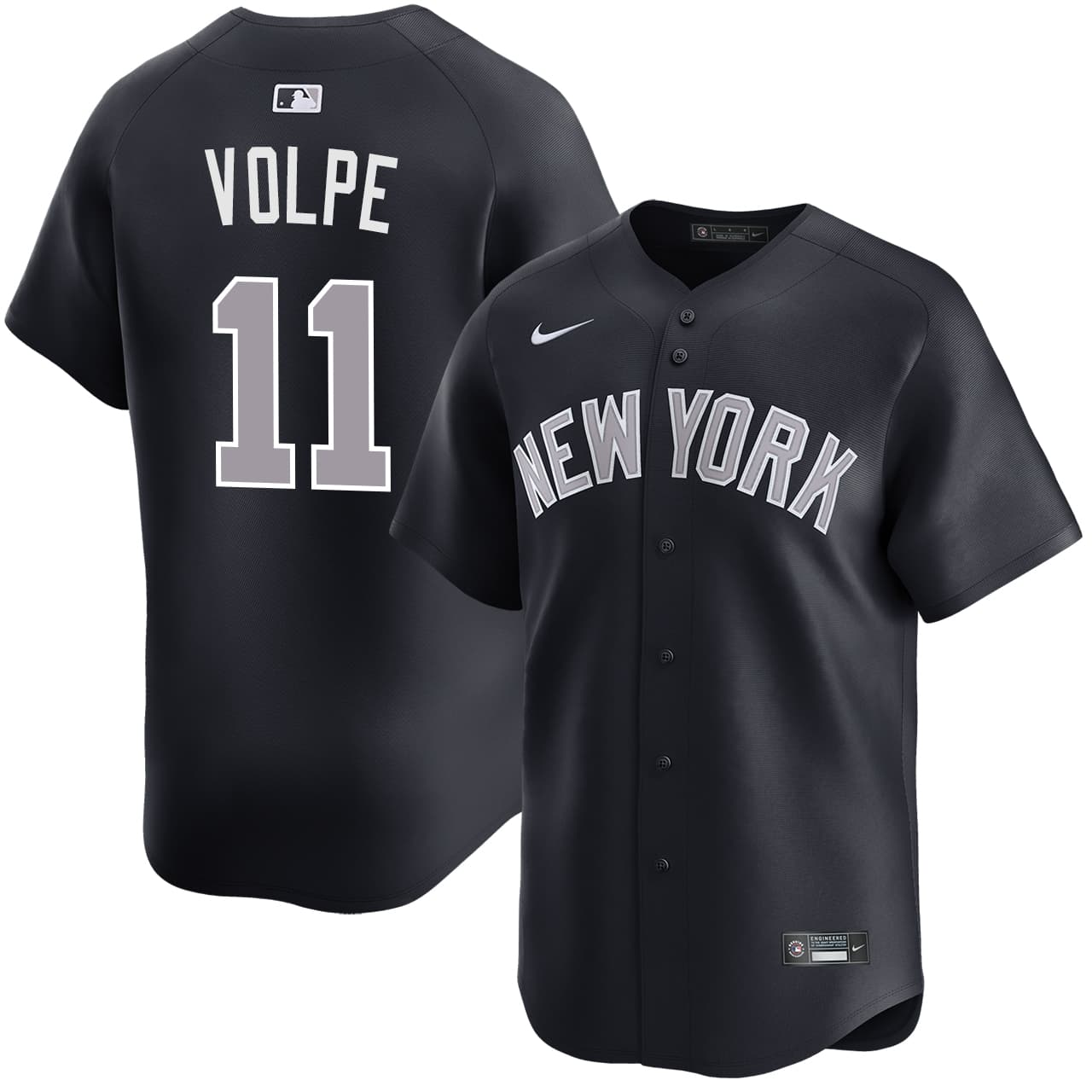 Men's New York Yankees NIKE® Anthony Volpe Alternate Road Limited Jersey