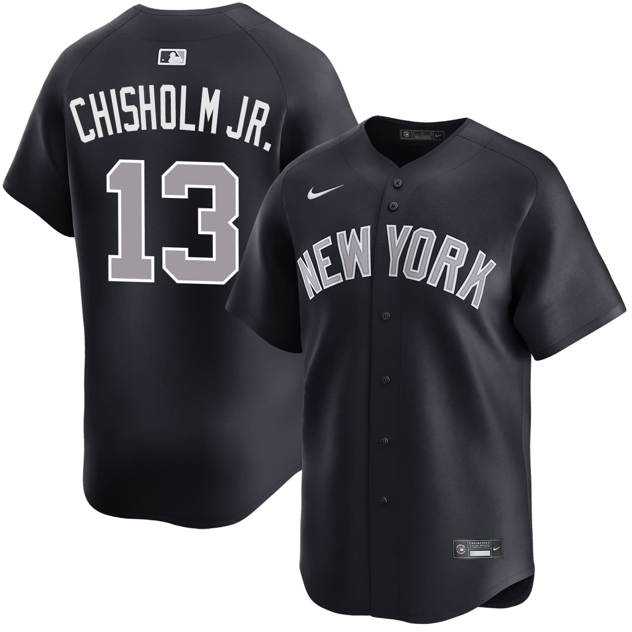 Men's New York Yankees NIKE® Jazz Chisholm Jr. Alternate Road Limited Jersey