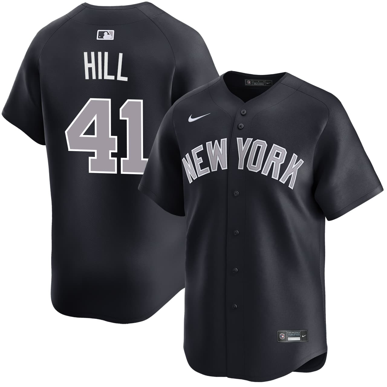 Men's New York Yankees NIKE® Tim Hill Alternate Road Limited Jersey