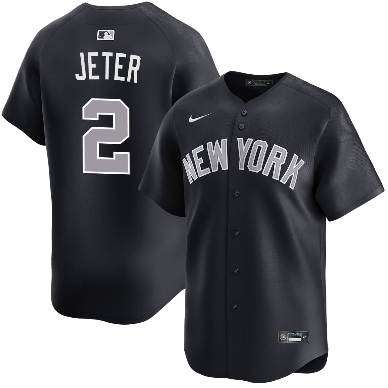 Men's New York Yankees NIKE® Derek Jeter Alternate Road Limited Jersey