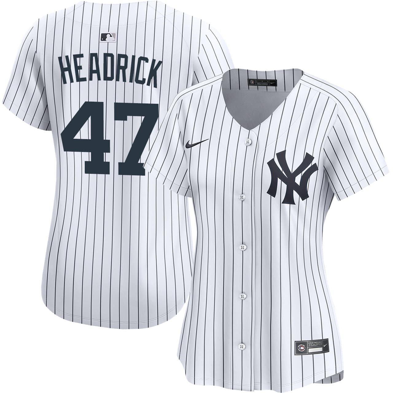 Women's New York Yankees NIKE® Brent Headrick Home Limited Jersey