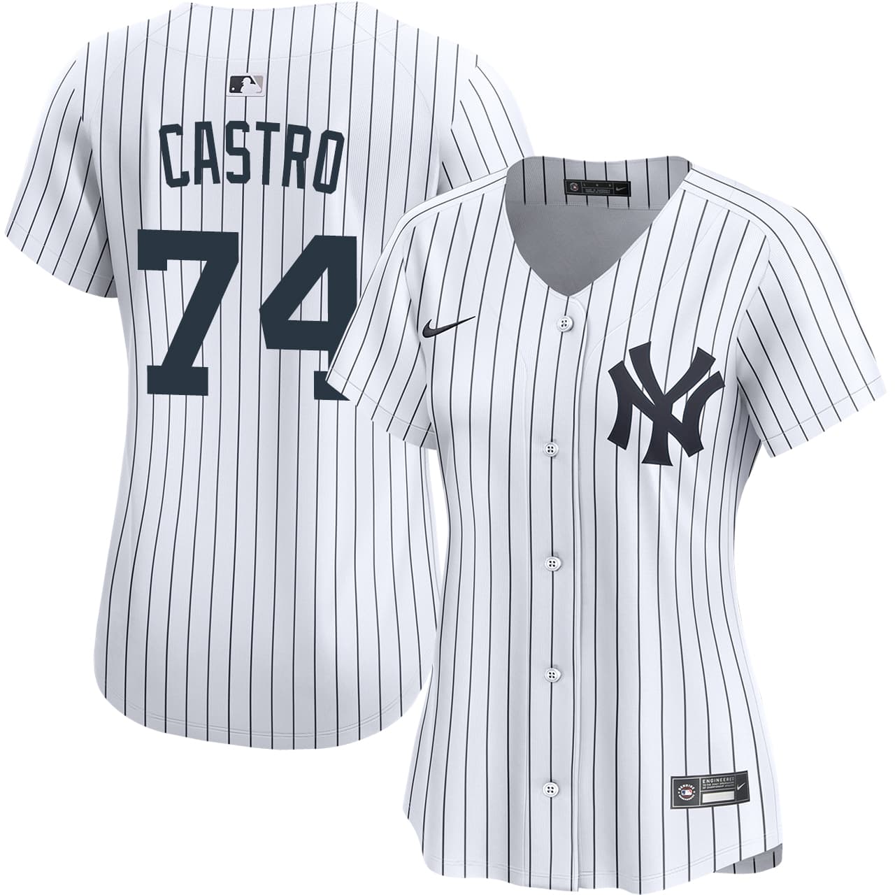 Women's New York Yankees NIKE® Kervin Castro Home Limited Jersey