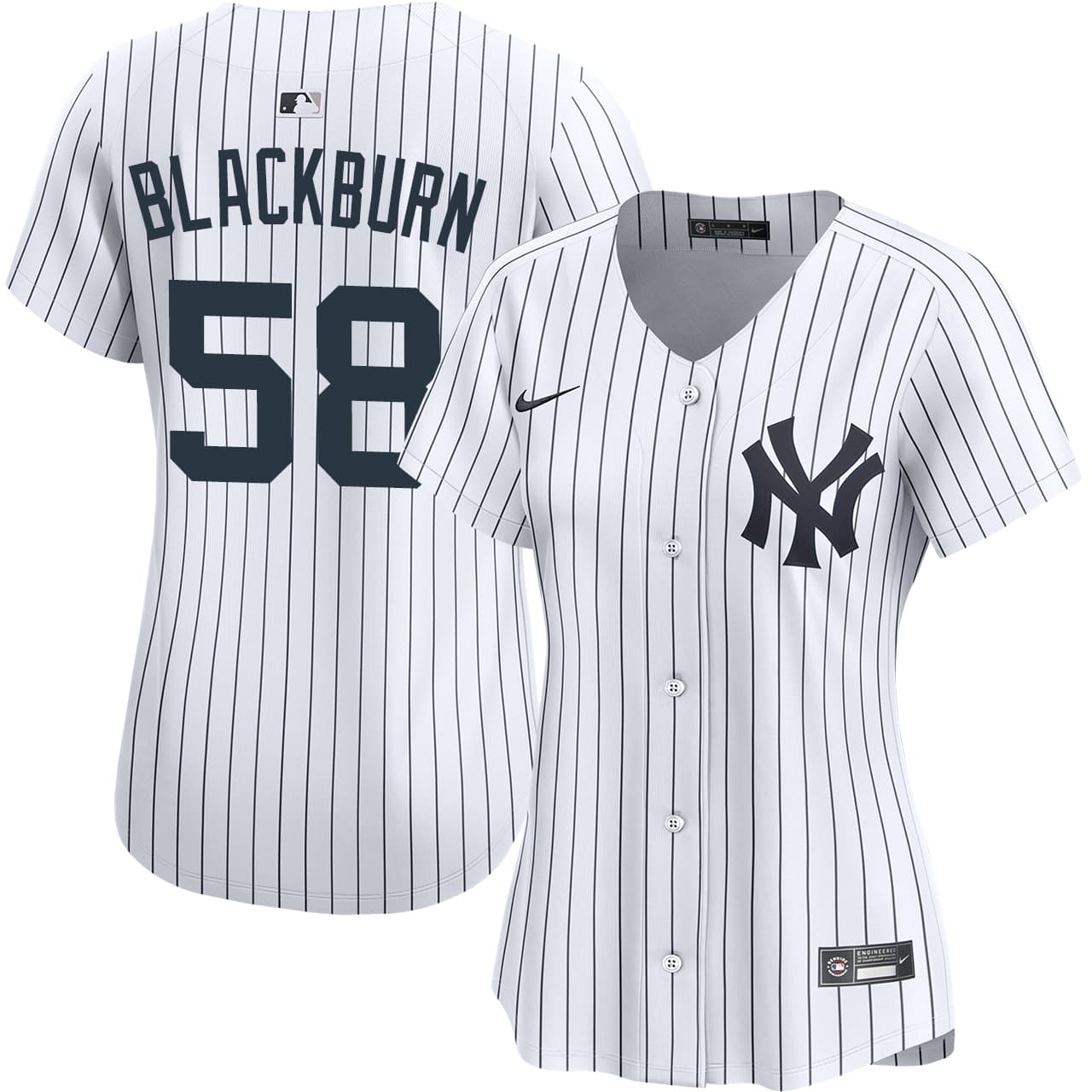 Women's New York Yankees NIKE® Paul Blackburn Home Limited Jersey