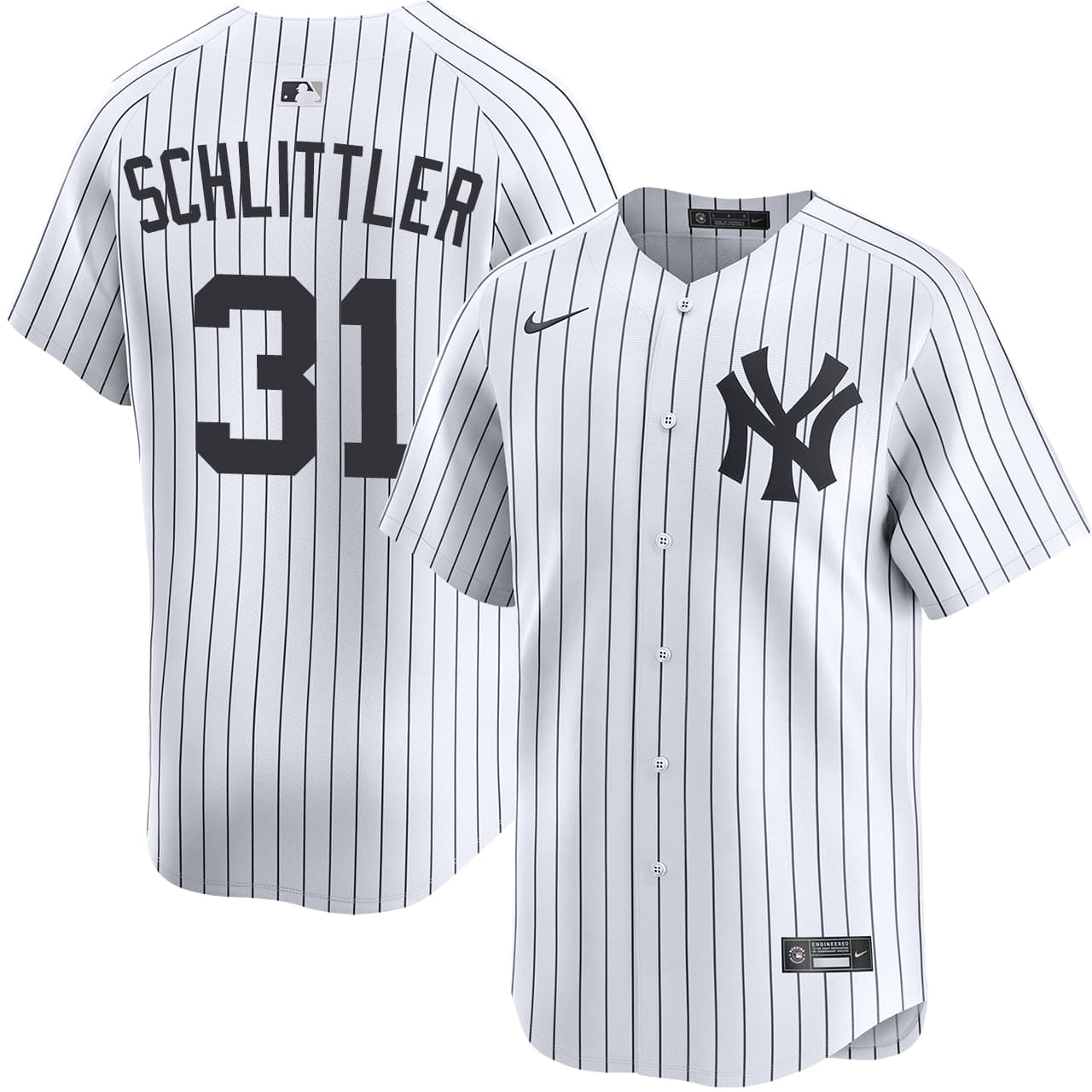 Youth New York Yankees NIKE® Cam Schlittler Home Limited Jersey