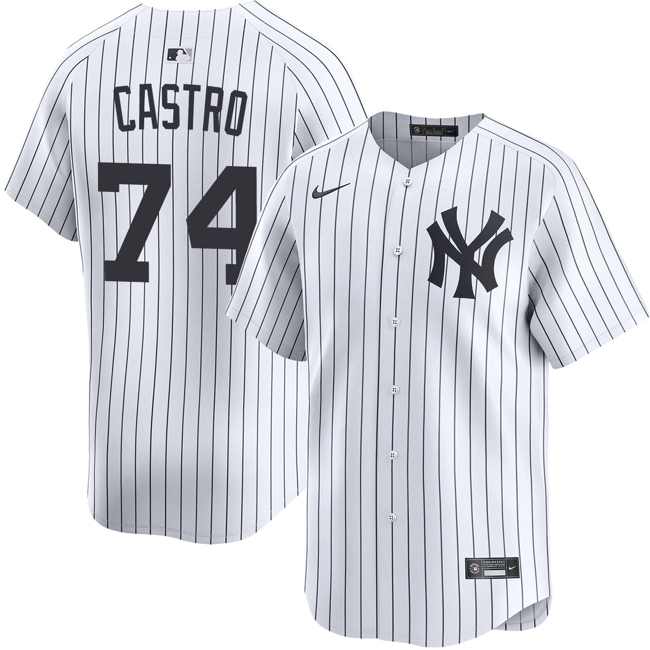 Youth New York Yankees NIKE® Kervin Castro Home Limited Jersey