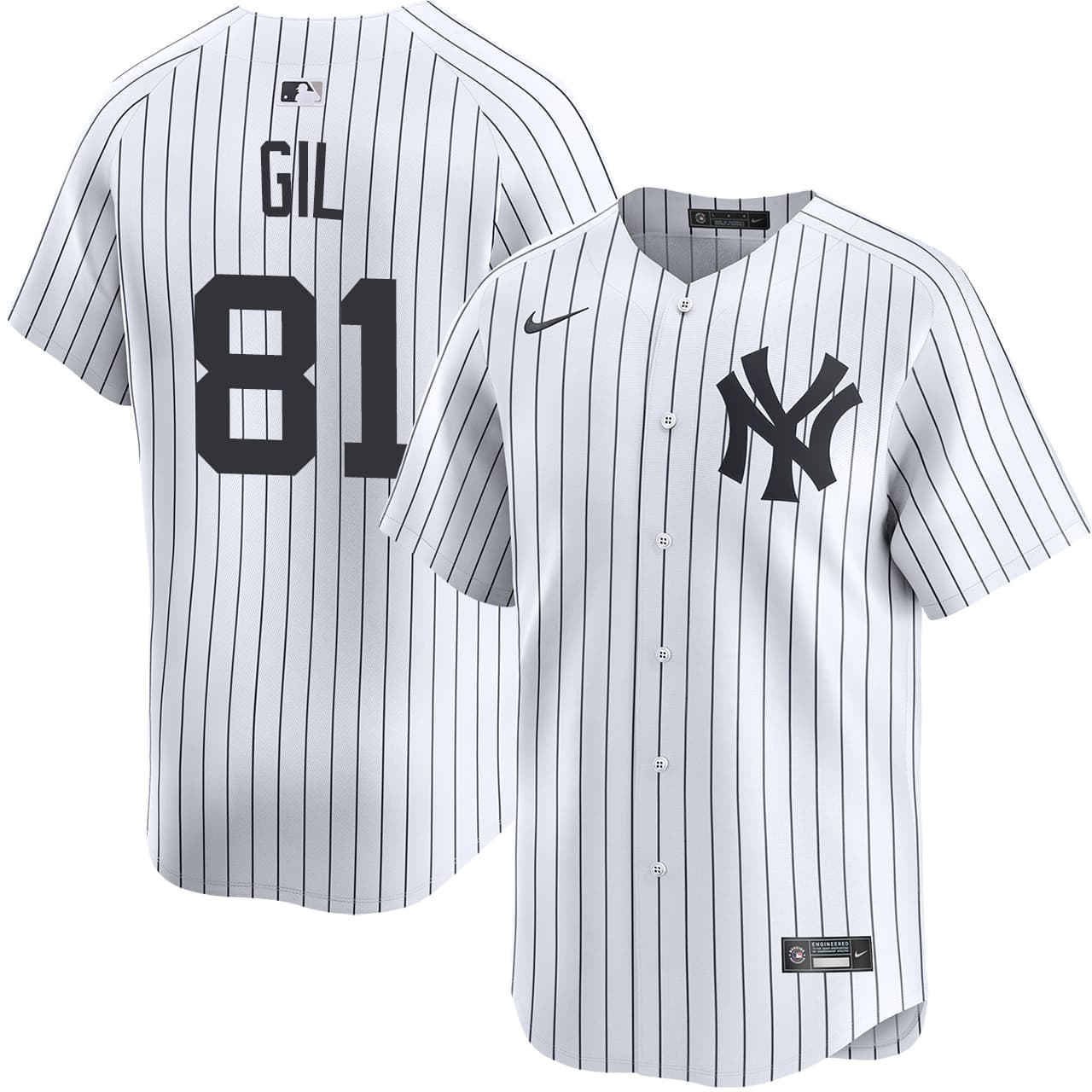 Youth New York Yankees NIKE® Luis Gil Home Limited Jersey