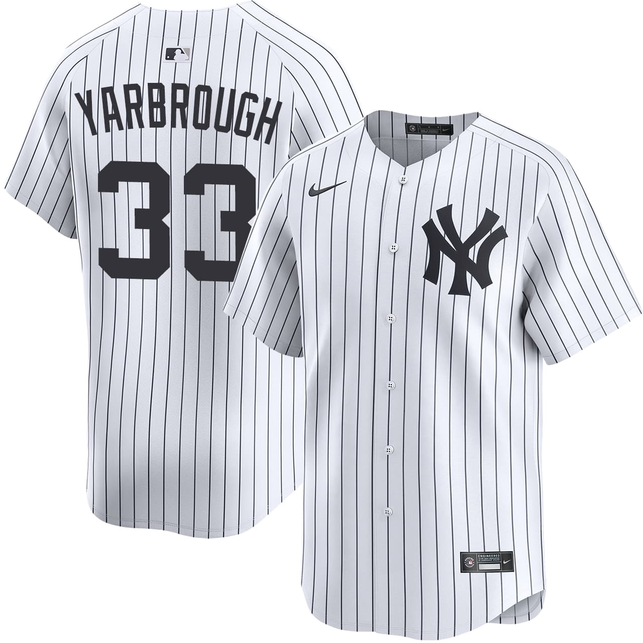 Youth New York Yankees NIKE® Ryan Yarbrough Home Limited Jersey