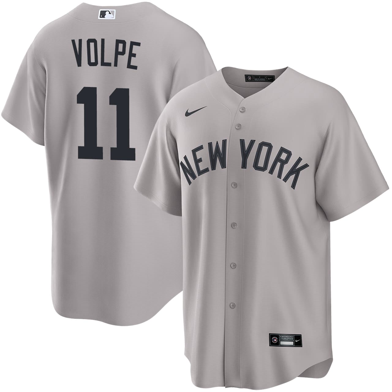 Men's New York Yankees NIKE® Anthony Volpe Road Jersey