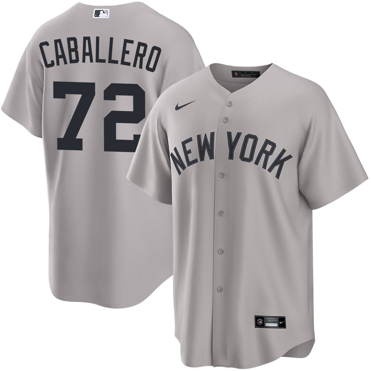 Men's New York Yankees NIKE® José Caballero Road Jersey