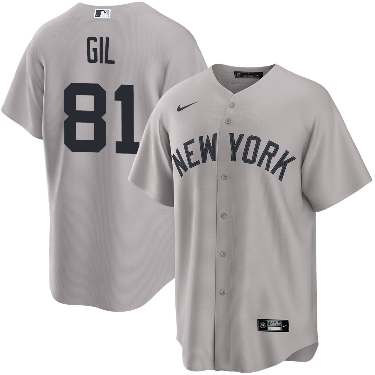 Men's New York Yankees NIKE® Luis Gil Road Jersey