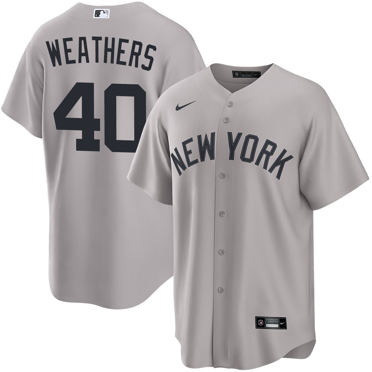 Men's New York Yankees NIKE® Ryan Weathers Road Jersey
