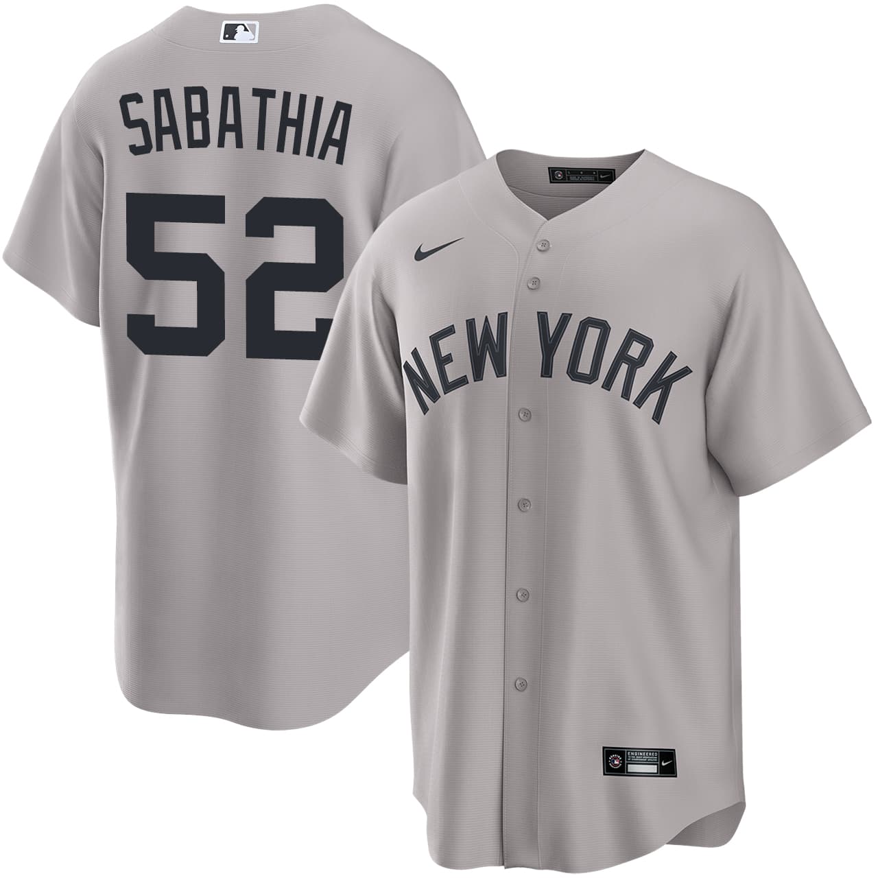 Men's New York Yankees NIKE® CC Sabathia Road Jersey