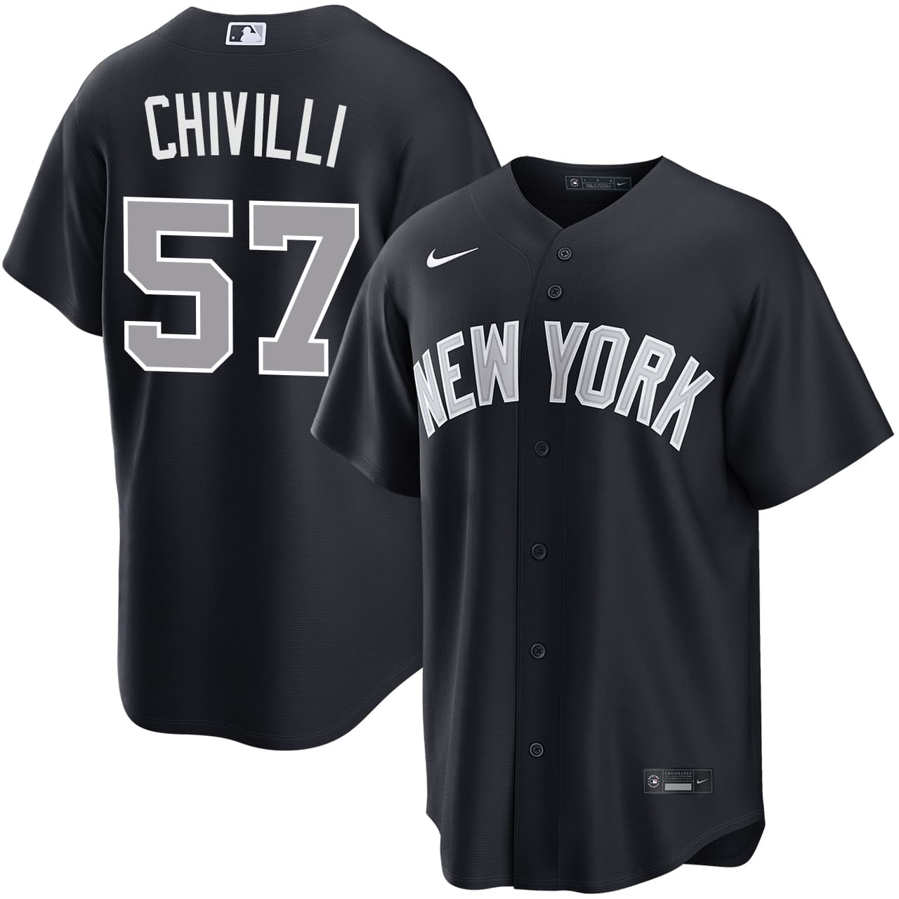 Men's New York Yankees NIKE® Angel Chivilli Alternate Road Jersey