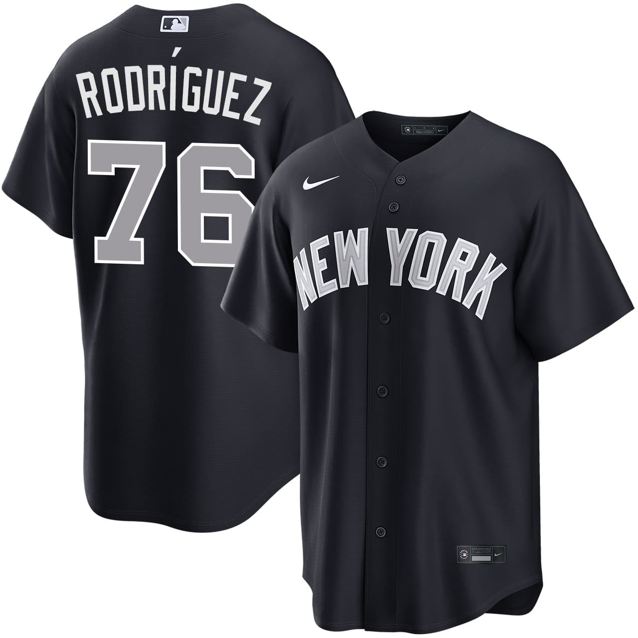 Men's New York Yankees NIKE® Elmer Rodríguez Alternate Road Jersey