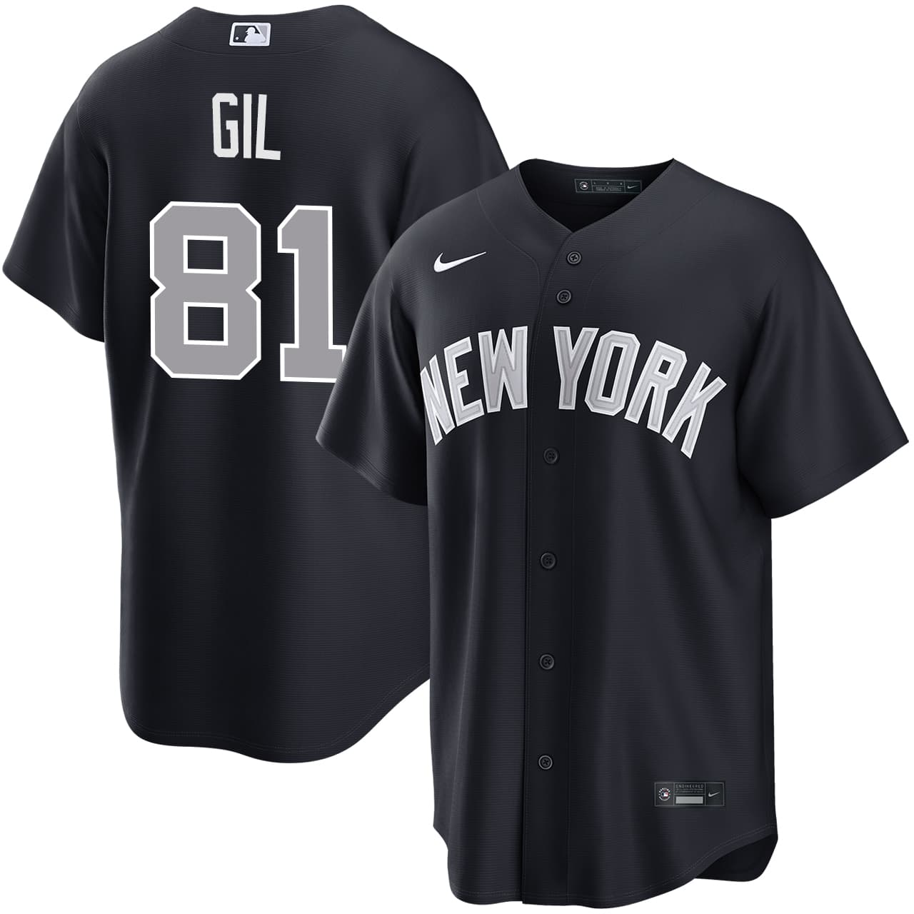 Men's New York Yankees NIKE® Luis Gil Alternate Road Jersey