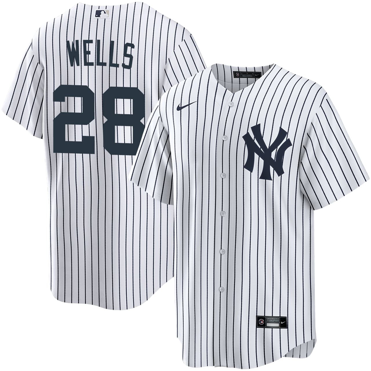 Youth New York Yankees NIKE® Austin Wells Home Jersey