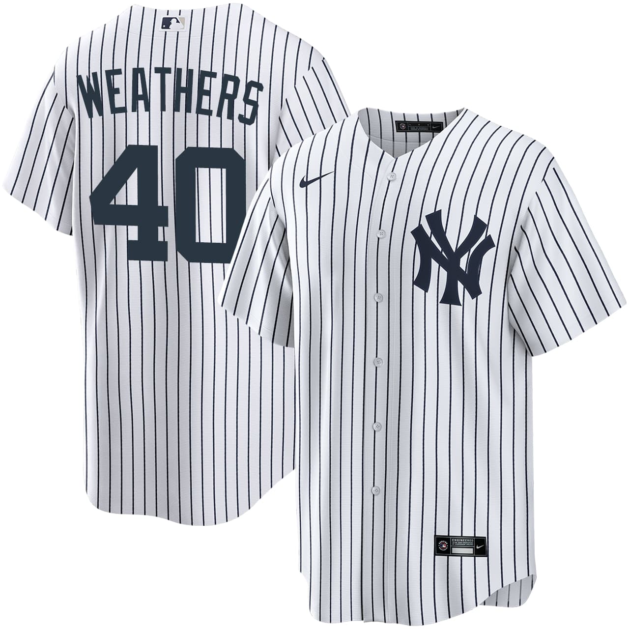 Youth New York Yankees NIKE® Ryan Weathers Home Jersey