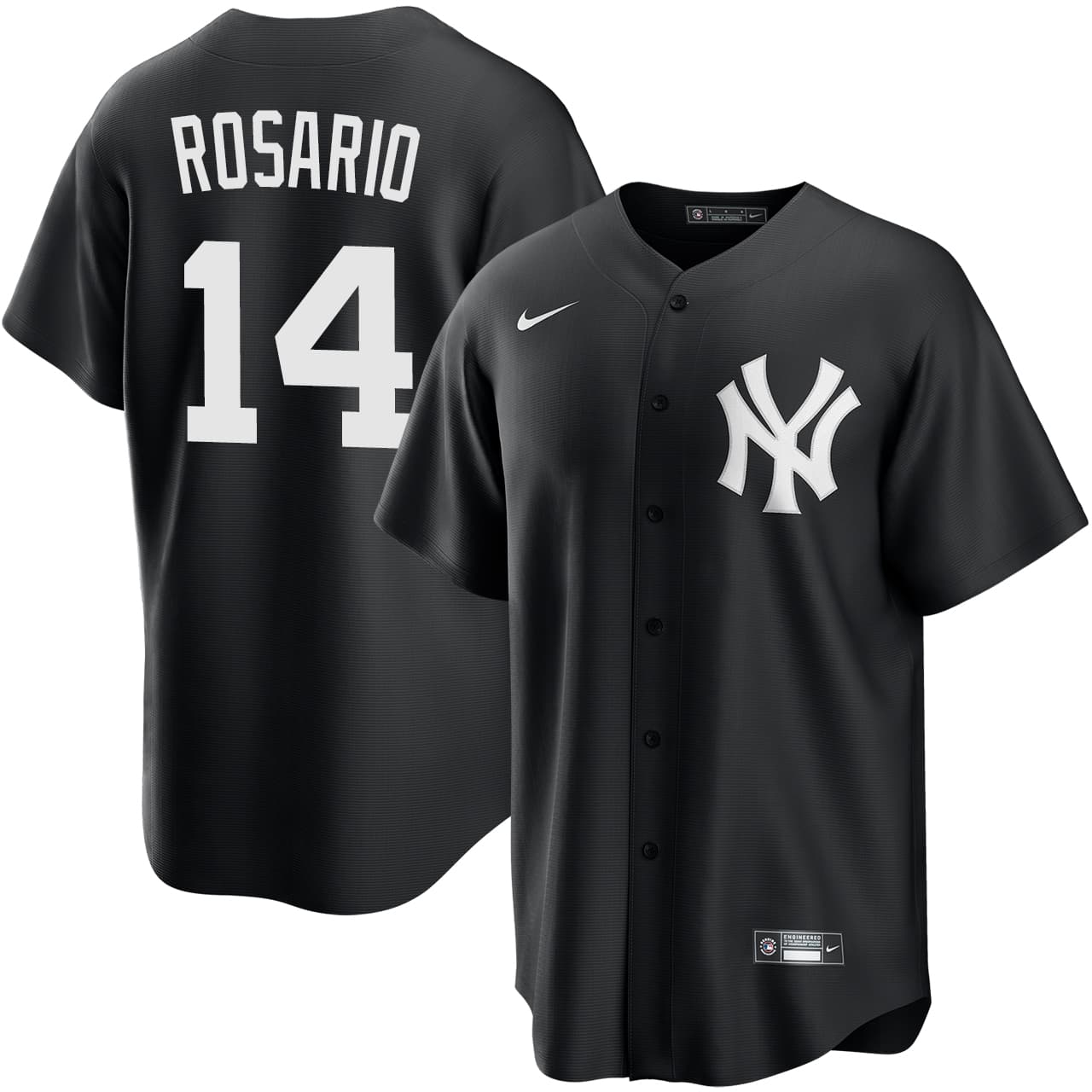 Men's New York Yankees NIKE® Amed Rosario Black Jersey