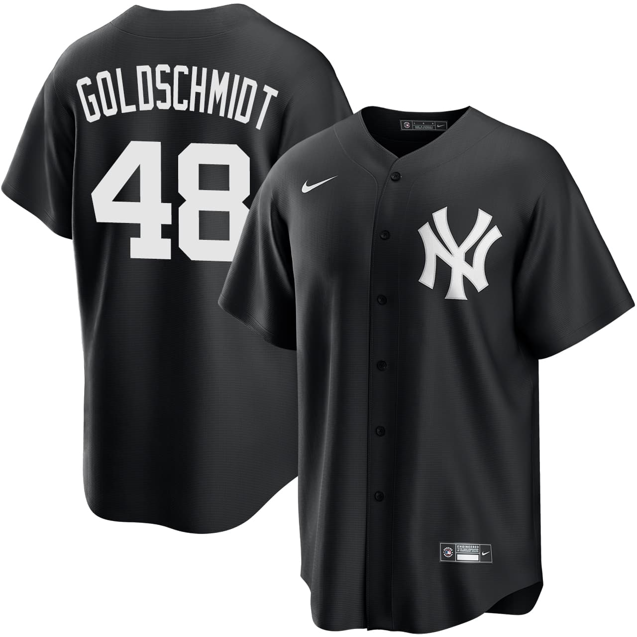 Men's New York Yankees NIKE® Paul Goldschmidt Black Jersey