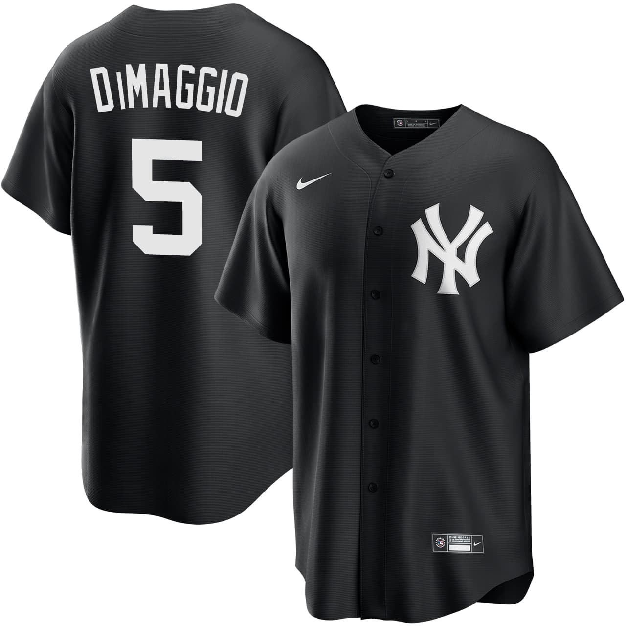 Men's New York Yankees NIKE® Joe DiMaggio Black Jersey