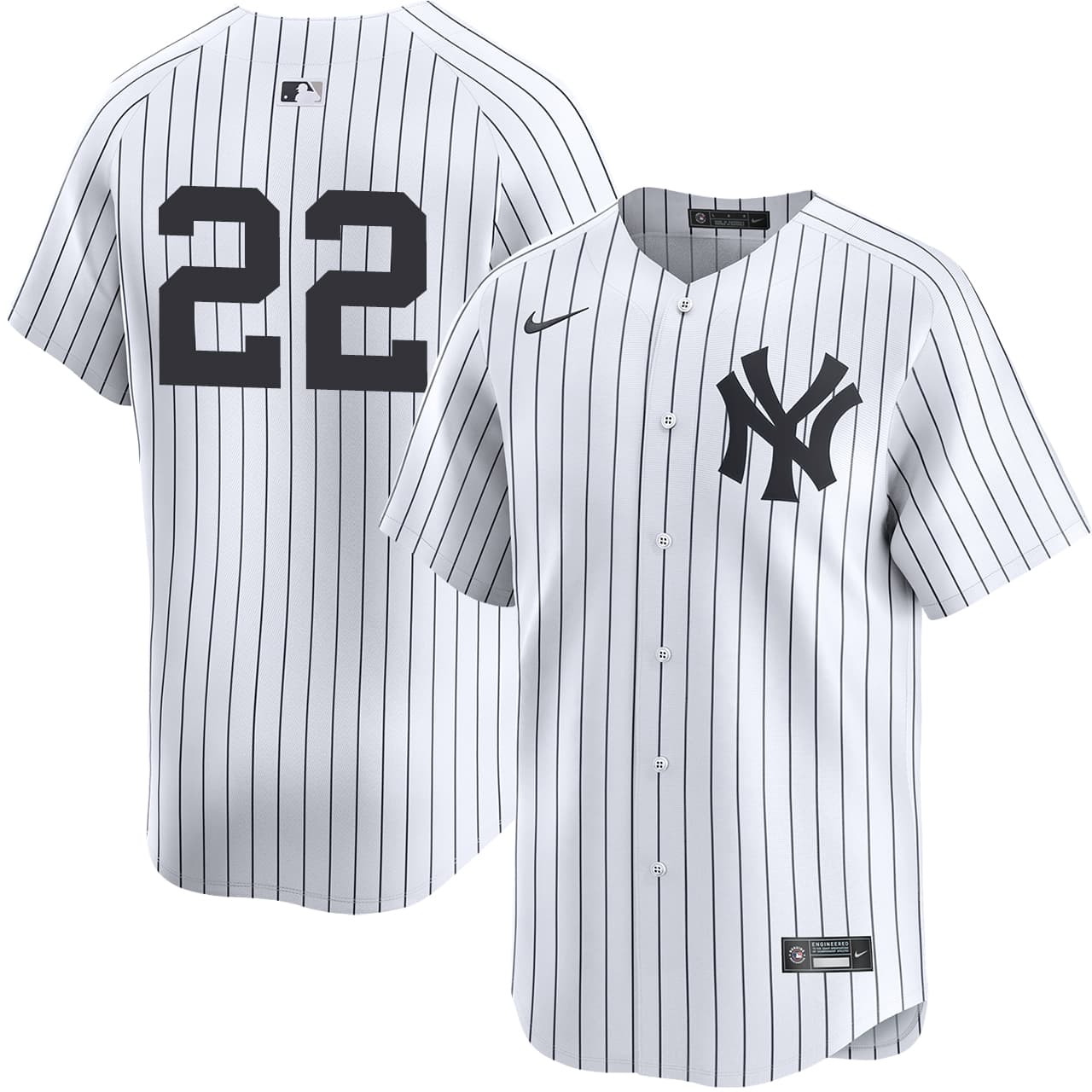 Men's New York Yankees NIKE® Ben Rice Home Limited Player Jersey