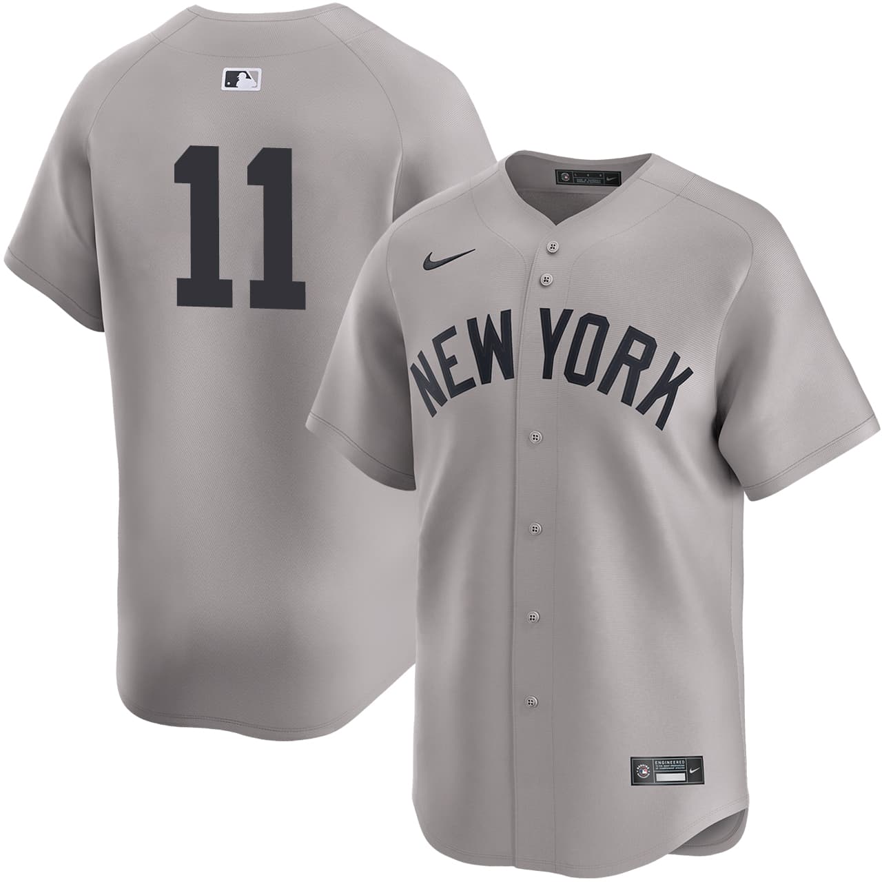 Men's New York Yankees NIKE® Anthony Volpe Road Limited Player Jersey