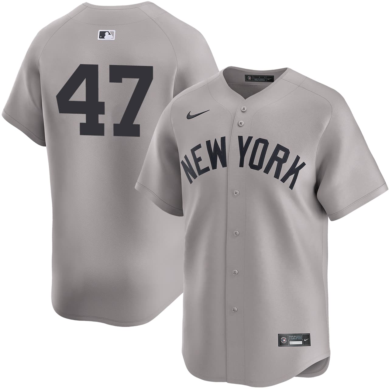 Men's New York Yankees NIKE® Brent Headrick Road Limited Player Jersey