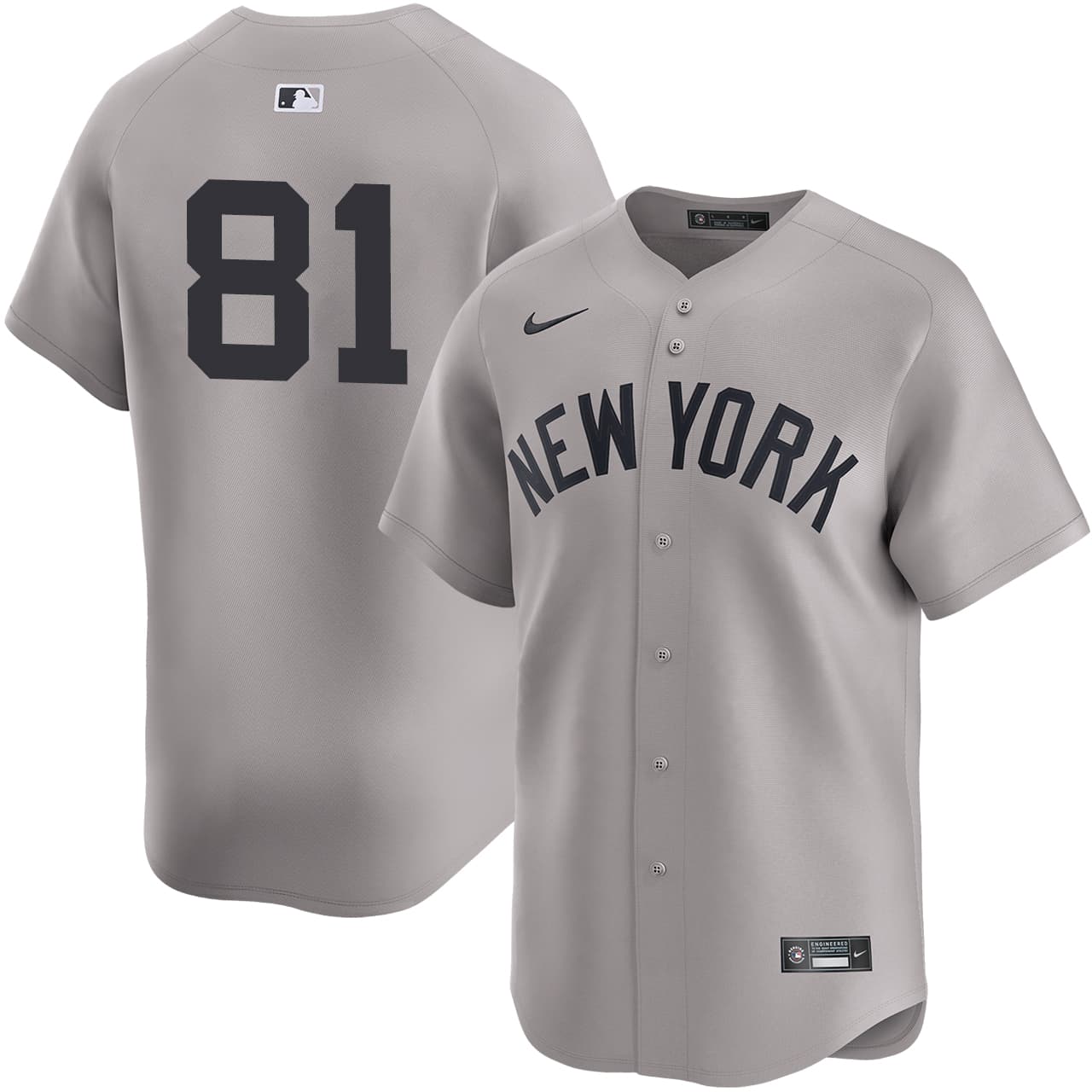 Men's New York Yankees NIKE® Luis Gil Road Limited Player Jersey