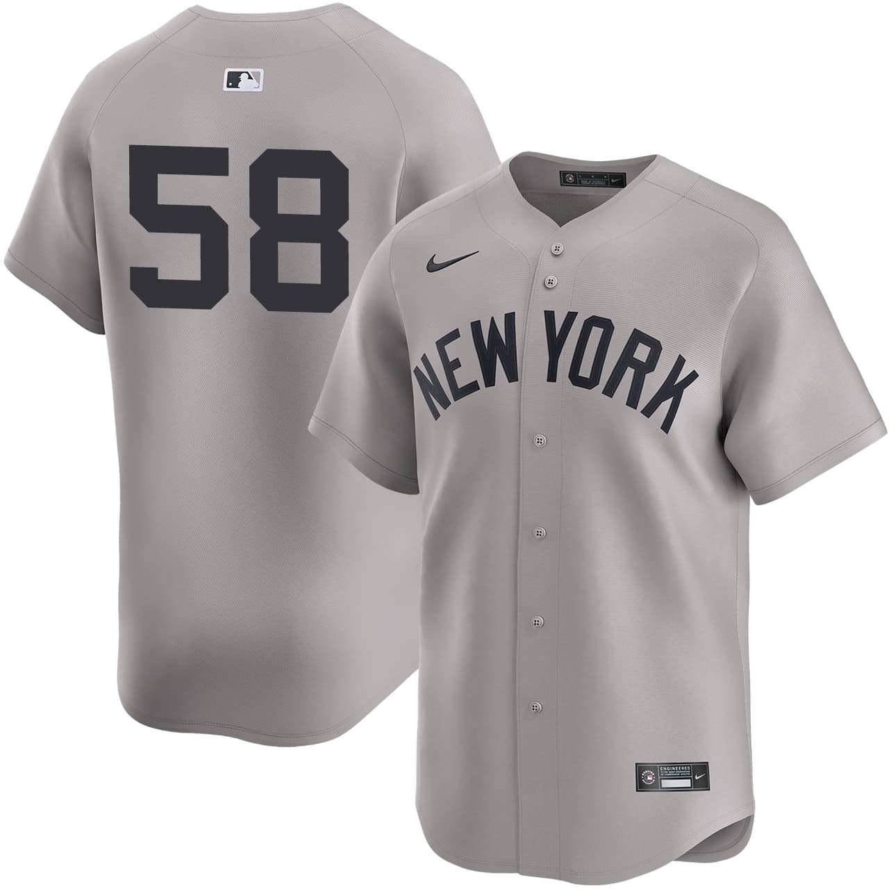 Men's New York Yankees NIKE® Paul Blackburn Road Limited Player Jersey