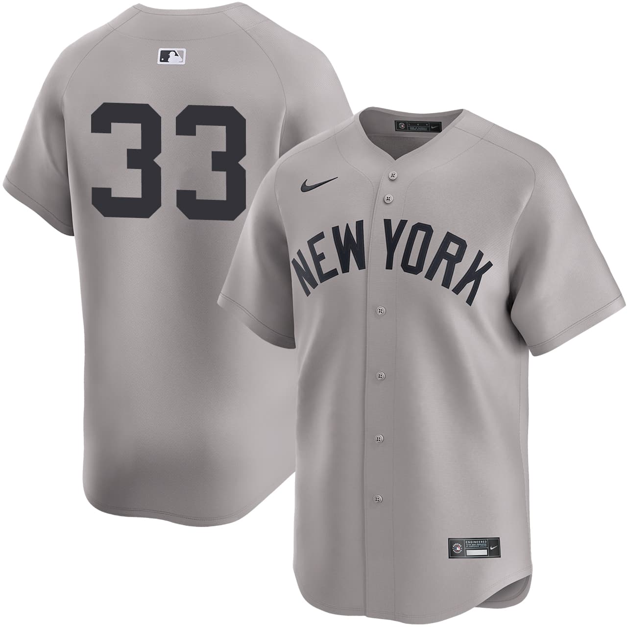 Men's New York Yankees NIKE® Ryan Yarbrough Road Limited Player Jersey